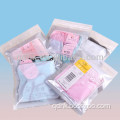china factory manufacture transparent reseable zipper top underware packaging plastic bag